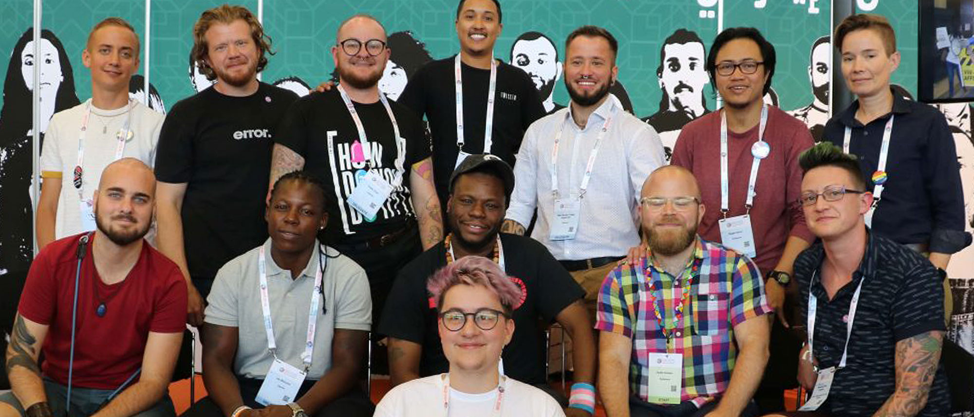 group picture of the first meeting of the International Transmasculine and HIV Working Group