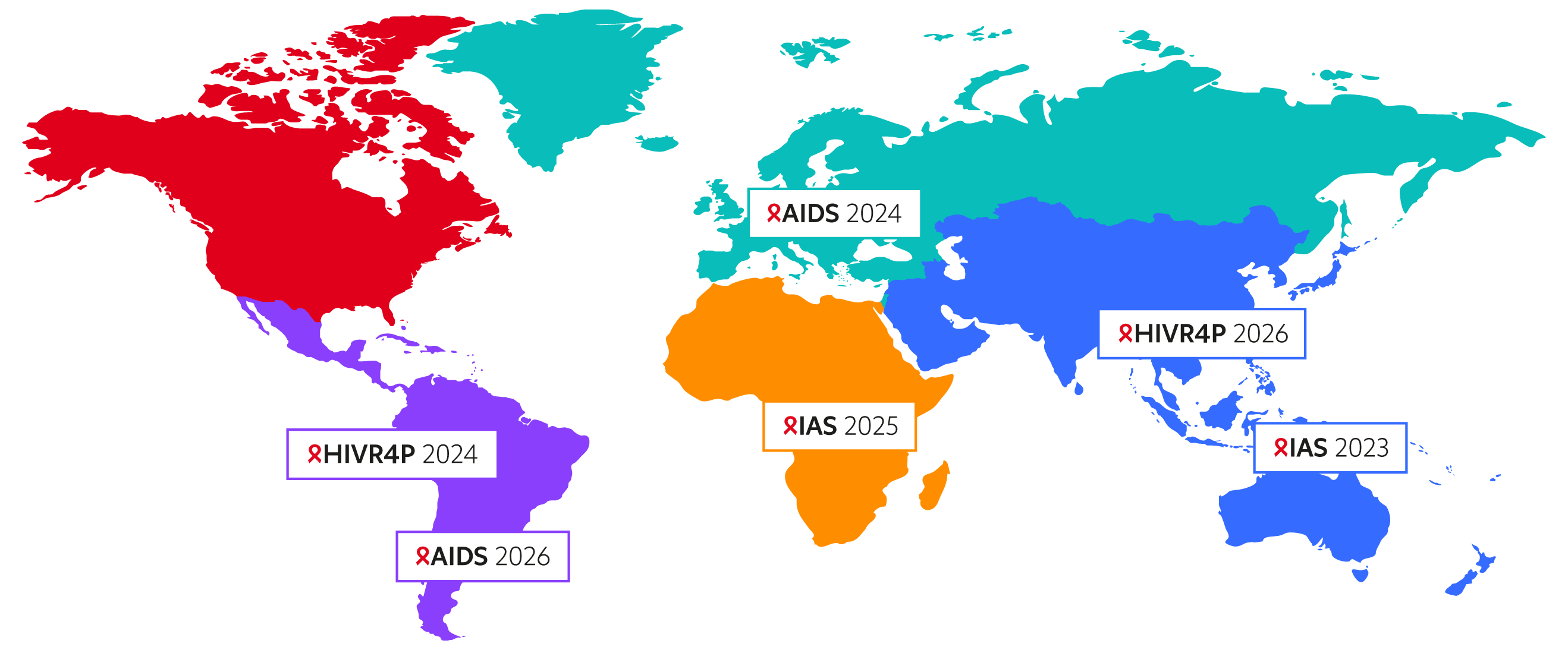 Conference rotation map