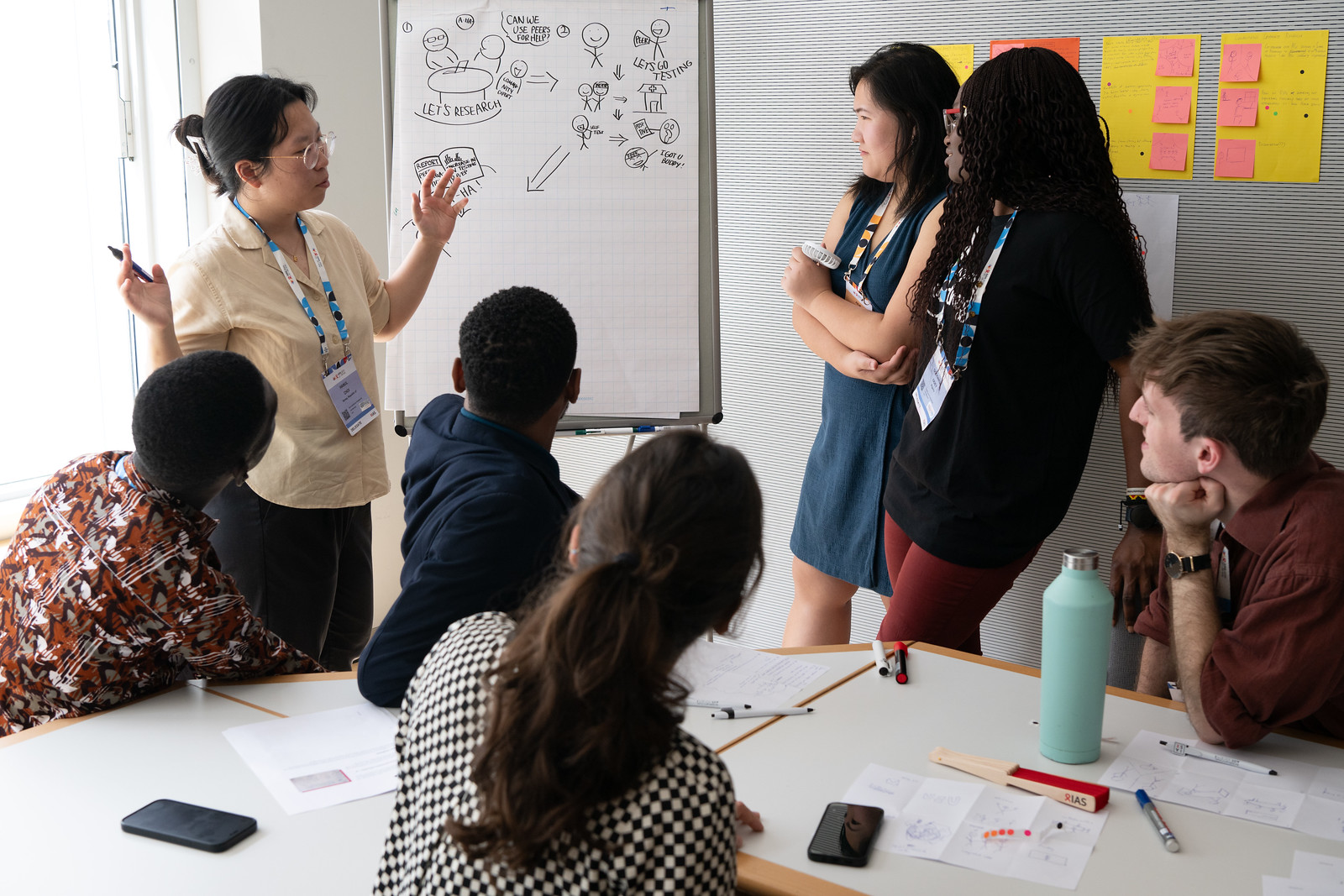 Hanul (Bentley) Choi presenting at the Young Leaders ideation workshop at AIDS 2024, the 25th International AIDS Conference in Munich, Germany. Hanul (Bentley) Choi presenting at the Young Leaders ideation workshop at AIDS 2024, the 25th International AIDS Conference in Munich, Germany.