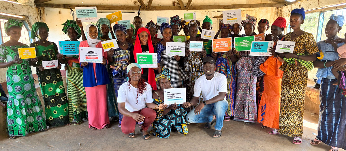 Workshop in the Central River Region in The Gambia in November 2024 as part of Goodness’ project, “The Gambia SHE Project” Workshop in the Central River Region in The Gambia in November 2024 as part of Goodness’ project, “The Gambia SHE Project”