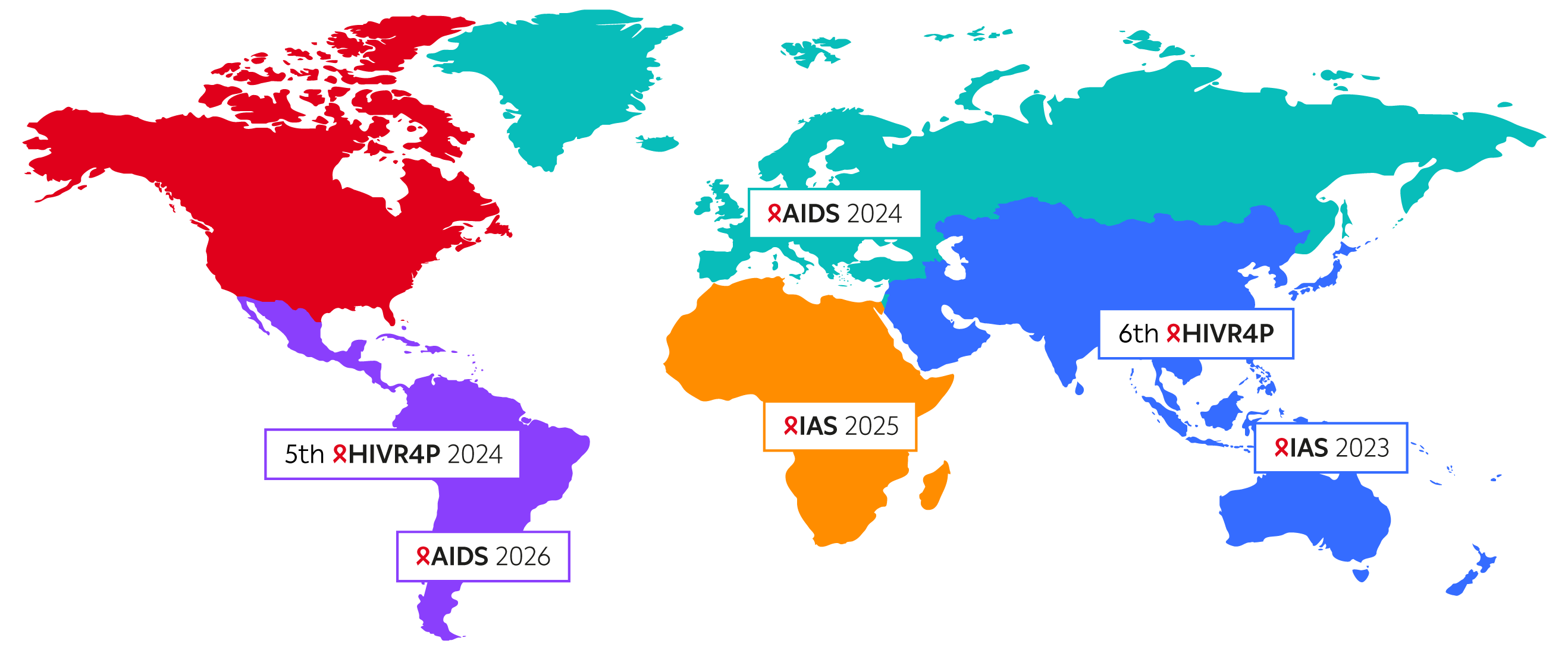 Conference rotation map