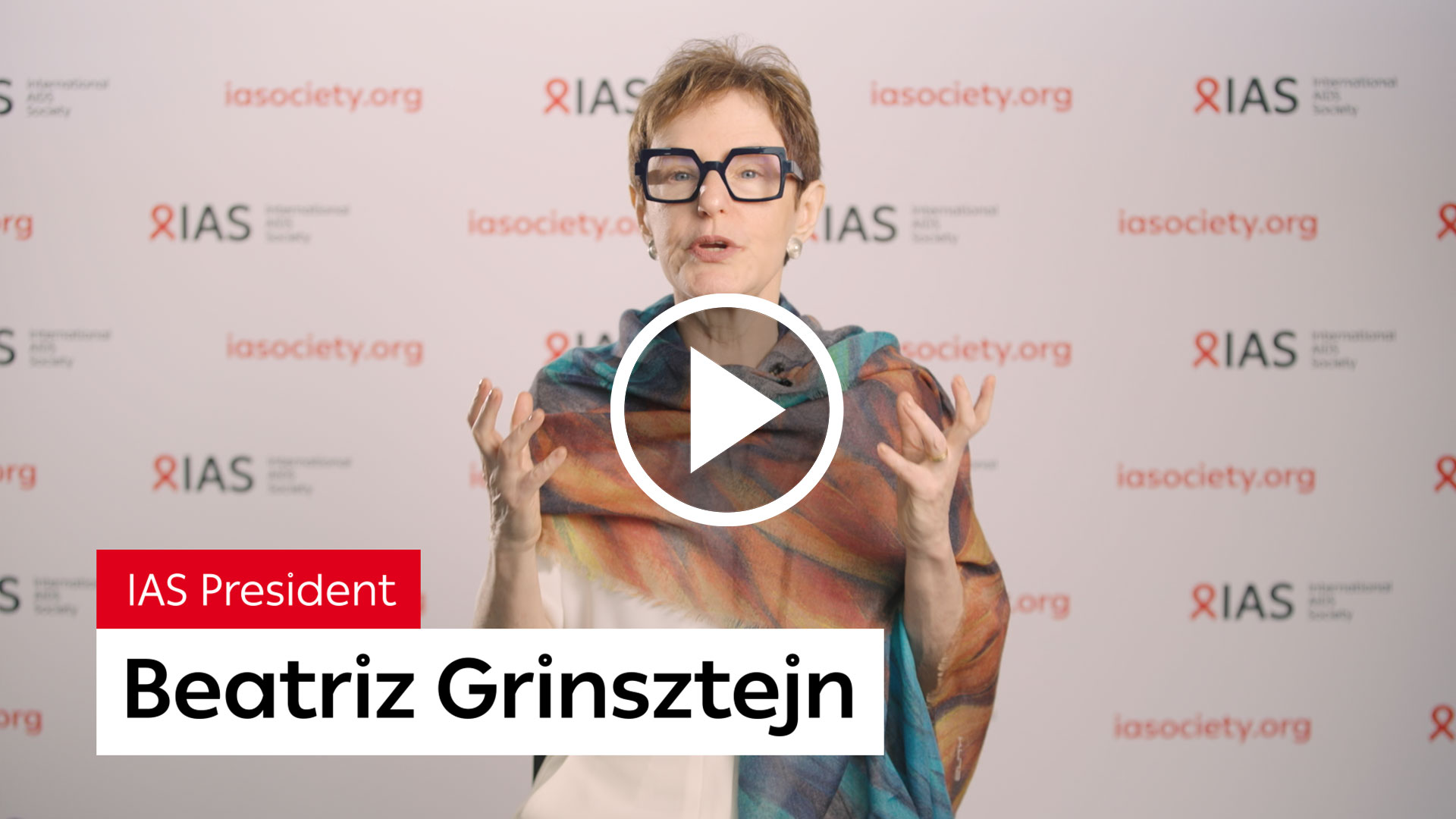 IAS President Beatriz Grinsztejn