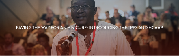 Paving the way for an HIV cure: conference title banner