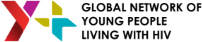 Global network of young people living with HIV logo