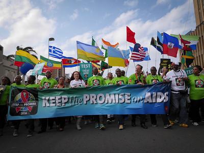 Keep the Promise on AIDS March